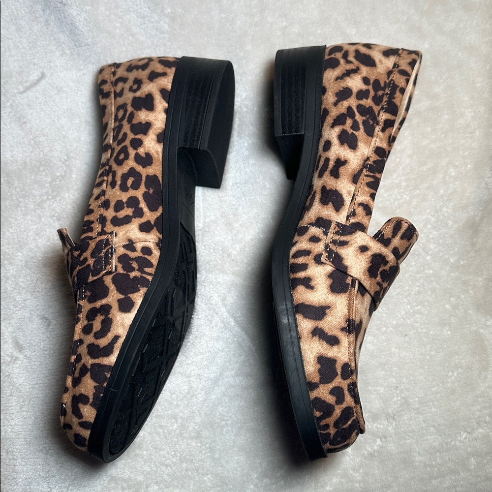 Lifestride Womens Sonoma 2 Slip-On Leopard Print Loafers Size 8 - Picture 5 of 6